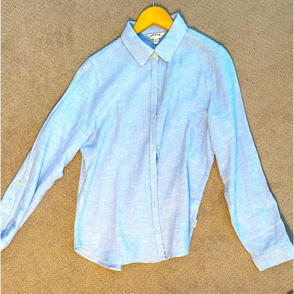 Orvis Women Brushed Knit Long Sleeve Shirt
